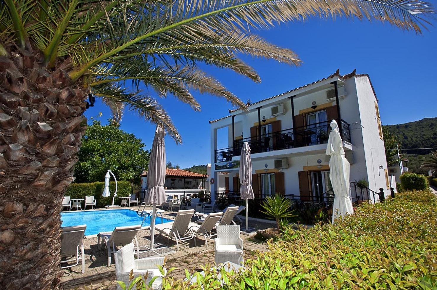 Pegasus Apartments Stafylos Eksteriør billede